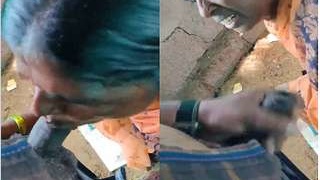 Exclusive outdoor blowjob by Tamil babe Randi