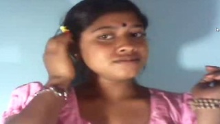 Tamil wife gets spanked and made to drink kanju in BDSM video