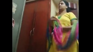 Bhabhi from the village changes her lingerie in sexy videos