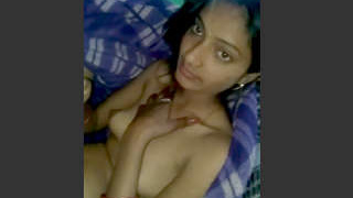 First-time desi collage girl shows off her shy side