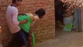 Dehati village auntie's steamy sex with a young man