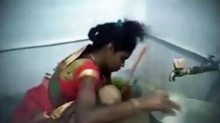 Experience the eroticism of a Tamil maid in a satin sari