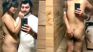 Indian couple has steamy fucking session at hotel
