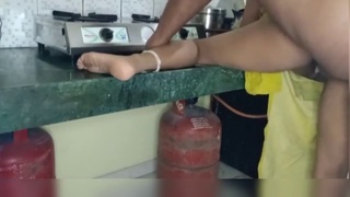 Tamil home sex in kitchen: A hot and spicy video