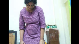 Indian aunty's nude office video in south part 20