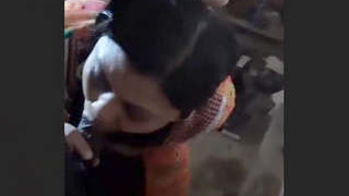 Sensual Indian bhabhi gives a blowjob in a steamy video