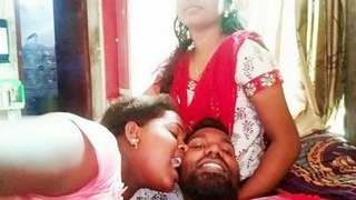 Mallu couple celebrates birthday with girls