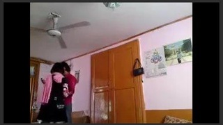 Pakistani girl's passionate kiss captured on video