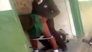 College girl gets rough sex from teacher in classroom