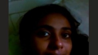 Young Indian girl gets naughty in a steamy video