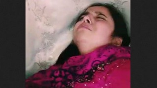 A Pakistani girl in pain from jija's rough sex