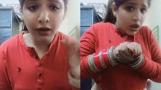 Adorable overweight girl with a large, inviting navel