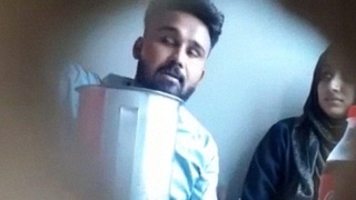 Mallu couple caught on camera having sex in a restaurant