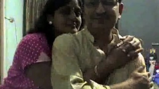 Aunty and Shilpa Bhabhi's hot threesome with husband and friend