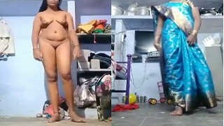Bhabhi's big boobs and blowjob in a small village