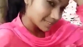 Desi college girl gets investigated by a guy