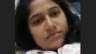 Bhabi from a village enjoys solo playtime