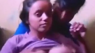 Big-breasted sister gets down and dirty with her brother