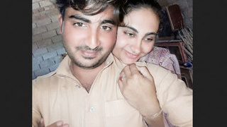Pakistani wife gives a blowjob and has sex in a room