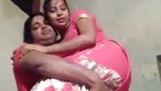 Chodan's sexy video of young couple having fast sex at home