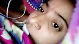 Indian lover's video on camera