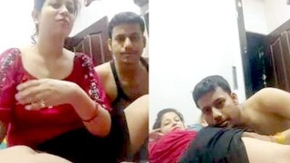 Big cocked son fucks his desi mother in village video