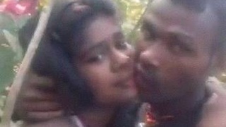 Outdoor sex video with adivasi couple
