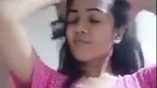 Watch a sexy Indian girl in the bathroom, completely naked