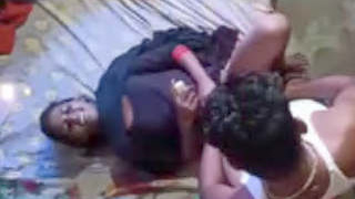Rural couple enjoys steamy sex on their farm
