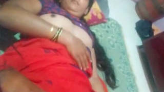 Big boobs and pussy of bhabhi captured in video