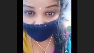 Tamil Amulya's amazing blowjob in real time