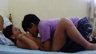 Couple records their steamy sex session on camera