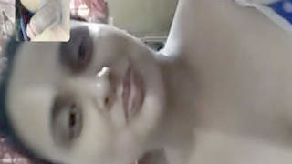 Desi aunty's video call with boyfriend - Part 2