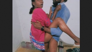 Tamil couple from a village engages in passionate sex