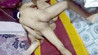 Indian aunty gets wild with her husband in this steamy video