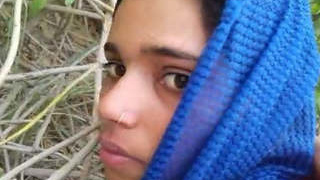 Experience the thrill of outdoor sex with Desi's adventurous nature