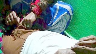 Mother-in-law gets down and dirty with her son-in-law