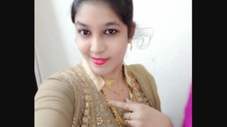 Stunning bhabhi in steamy mms video