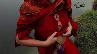 A real fucking video featuring a seductive Indian babe