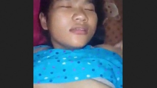 Chubby Nepalese girl endures painful fucking session