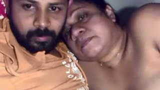 A mature couple shares their love in a sensual video