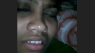 Rural wife screams with pleasure as she is vigorously penetrated at night