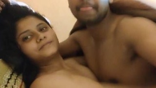 Indian girl's passionate oral and vaginal sex with her lover